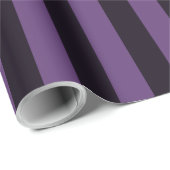 Paarse verticale strepen passen dit aan! cadeaupapier (Rol Hoek)
