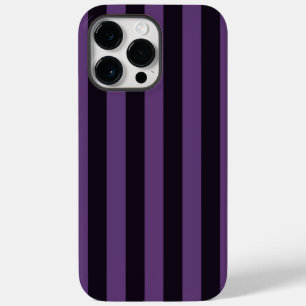 Paarse verticale strepesdeklaag Case-Mate iPhone 14 pro max hoesje