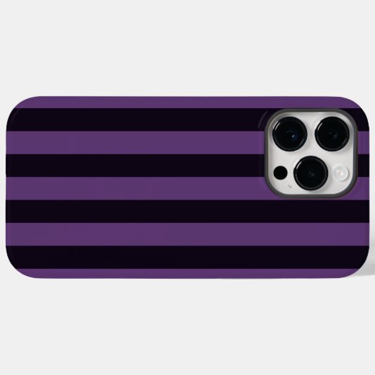 Paarse verticale strepesdeklaag Case-Mate iPhone case (Achterkant (horizontaal))
