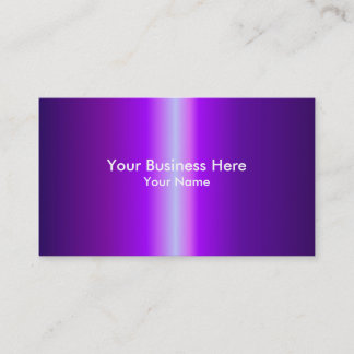 Paarse vervagen aanpasbare visitekaartjes