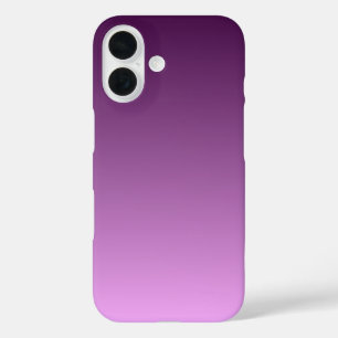Paarse vervaging iPhone 16 hoesje