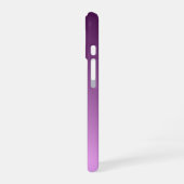 Paarse vervaging iPhone 16 hoesje (Linkerkant)
