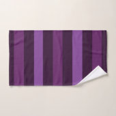 Paarse vetgedrukte strepen bad handdoek (Handdoek)