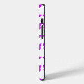Paarse vette vlinder Case-Mate iPhone case (Achterkant / Links)