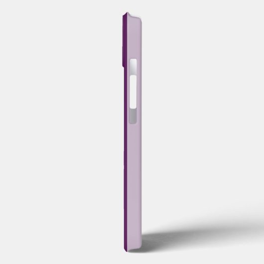 Paarse Victoriaans streep met vlinder Case-Mate iPhone Case (Achterkant / Links)