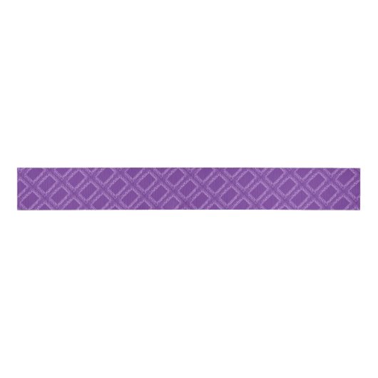 Paarse vierkantsribbon grosgrain lint (Voorkant)