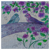 Paarse vinken stof (Close Up)