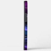 Paarse Violet Agaat Modern Monogram Case-Mate iPhone Case (Achterkant / Rechts)