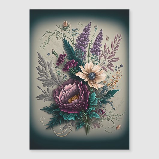 Paarse violet bundel buisje voor Valentijnse (Voorkant)