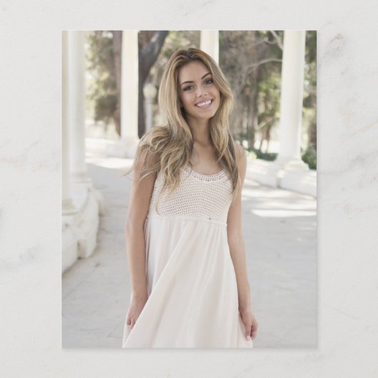 Paarse violet foto, zestien keer zo mooi flyer (Achterkant)