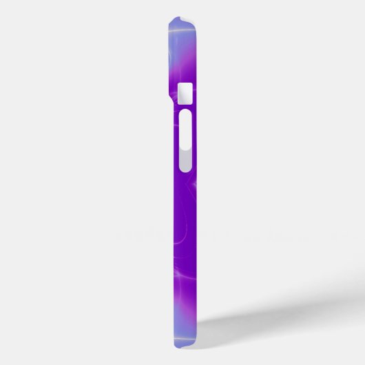 PAARSE VIOLET FRACTALE LICHTWAVES Case-Mate iPhone CASE (Achterkant / Links)
