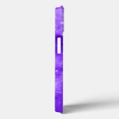 Paarse Violet Glitterende Sterren Hemels Foto Case-Mate iPhone Case (Achterkant / Rechts)