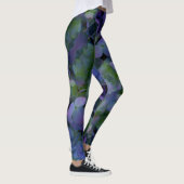 paarse violet Hydrangeas Leggings (Rechts)