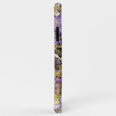 Paarse Violet Roze Gouden Mineralen Agaat Kunstpat Case-Mate iPhone Case (Achterkant/rechts)