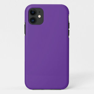 Paarse Violet Solid Background Color Code 663399 iPhone 11 Hoesje