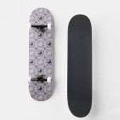 Paarse Violette en Witte Vlinders Wervelingen Persoonlijk Skateboard (Voorkant)