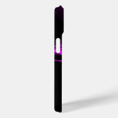 PAARSE VIOLETTE FRACTALE ROOS Case-Mate iPhone CASE (Achterkant / Rechts)