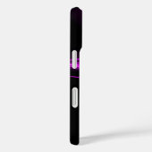 PAARSE VIOLETTE FRACTALE ROOS Case-Mate iPhone CASE (Achterkant / Rechts)