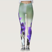 Paarse violette Leggings (Voorkant)