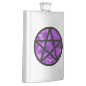 Paarse Violette Pentacle Fles Flacon (Rechts)