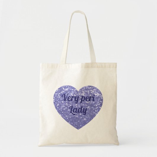 Paarse violette vlekken met glans tote bag (Voorkant)