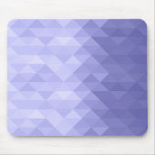 Paarse viooldriehoek geometrische vierkanten muismat (Voorkant)
