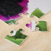 paarse viooltje puzzel (Zijkant)