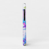 Paarse Viooltje Viooltjes Waterverf Bloem Case-Mate iPhone Case (Achterkant/links)