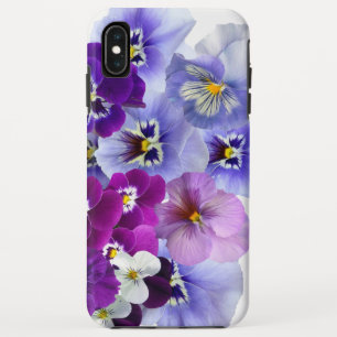 Paarse viooltjes bloem viooltje Case-Mate iPhone case