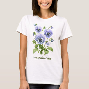 Paarse Viooltjes T-shirt