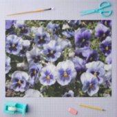 Paarse Viooltjes Tissuepapier (Craft)