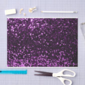 Paarse VIP Glitter Fuchsia Paars Zoete 16e Bruid Tissuepapier (Craft)