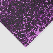 Paarse VIP Glitter Fuchsia Purper Zoete 16e Bruid Tissuepapier (Detail)