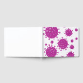 Paarse virale deeltjes gastenboek (Volledig)