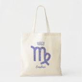 Paarse virusastrologie Aangepast Tote Bag (Voorkant)