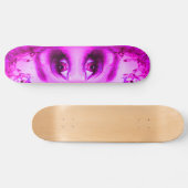 Paarse visie persoonlijk skateboard (Horizontaal)