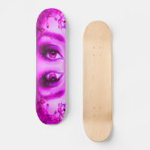 Paarse visie persoonlijk skateboard (Voorkant)