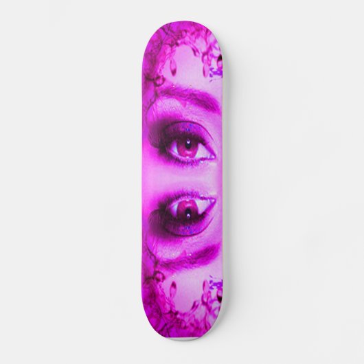 Paarse visie persoonlijk skateboard (Voorkant)