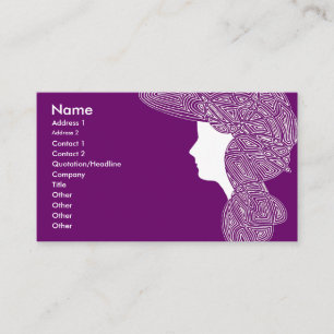 Paarse Visitekaartje