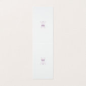 Paarse Visitekaartjes | Elegante custom designs (Buitenkant ongevouwen)