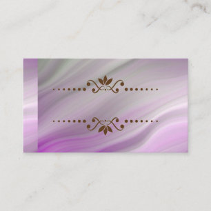Paarse Visitekaartjes voor Haze Designer