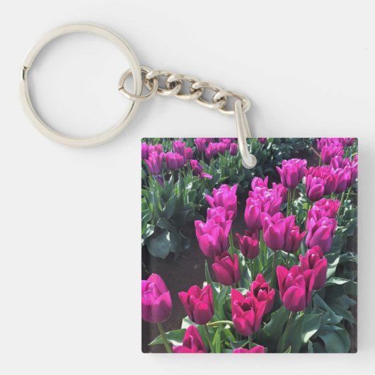 Paarse vlaggetulpen, Oregon Sleutelhanger (voorkant)