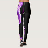 PAARSE VLAK LEGGINGS (Achterkant)