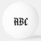 Paarse vlakke lint door Kenneth Yoncich Pingpongbal (Achterkant)