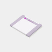 Paarse vlakke lint door Kenneth Yoncich Post-it® Notes (Schuin)