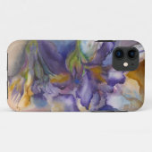 Paarse vlam Case-Mate iPhone case (Achterkant (horizontaal))