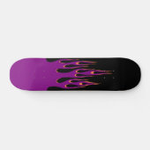 Paarse Vlam Skateboard (Horizontaal)