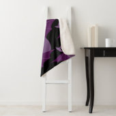 Paarse vleermuizen sherpa deken (In situ)