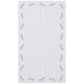 Paarse Vleermuizen Spooky Schattigee Baby Hallowee Tafelkleed (Voorkant)