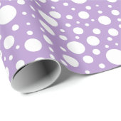 Paarse vlekken inpakpapier (Rol Hoek)